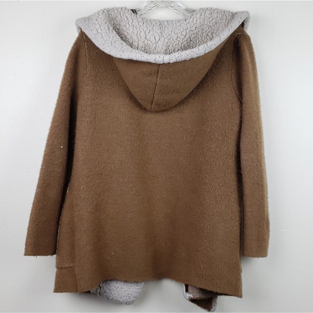 Zara Knit | Open Jacket w/Hoodie. Size Small - Picture 2 of 5